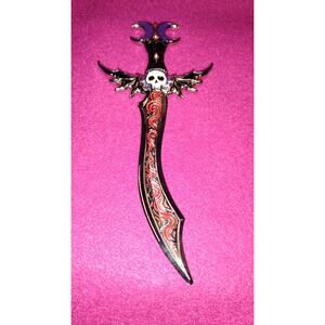 Fantasy Dagger Replica – Skull & Wings Design (Illumicrate Style)